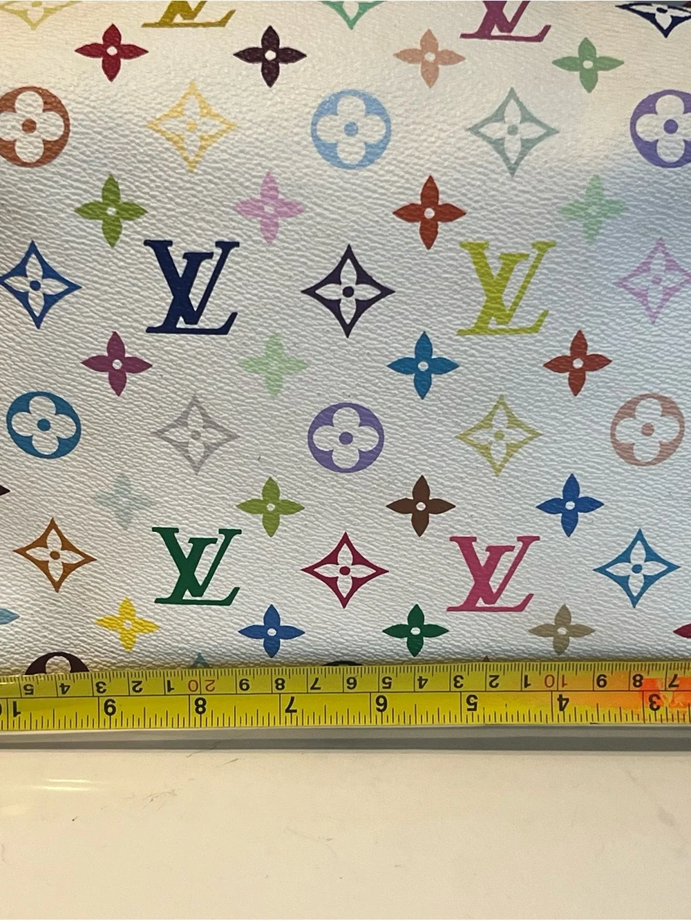 Louis Vuitton Speedy 30 White Multicolor Monogram - Picture 15 of 15